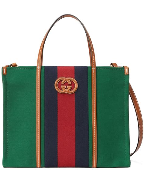 gucci letters patch|gucci cloth tote bag.